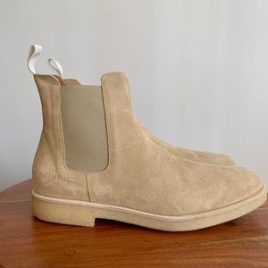 COMMON PROJECTS Suede Chelsea Boots
